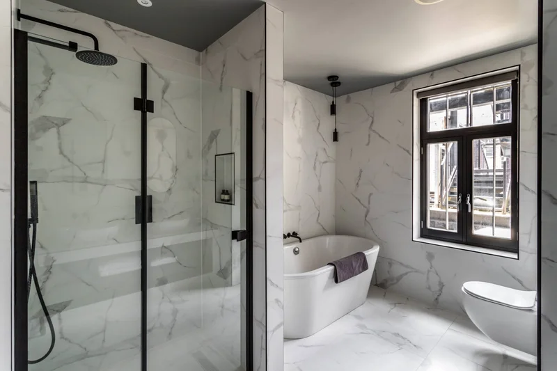 Charlotte Street Master Bathroom